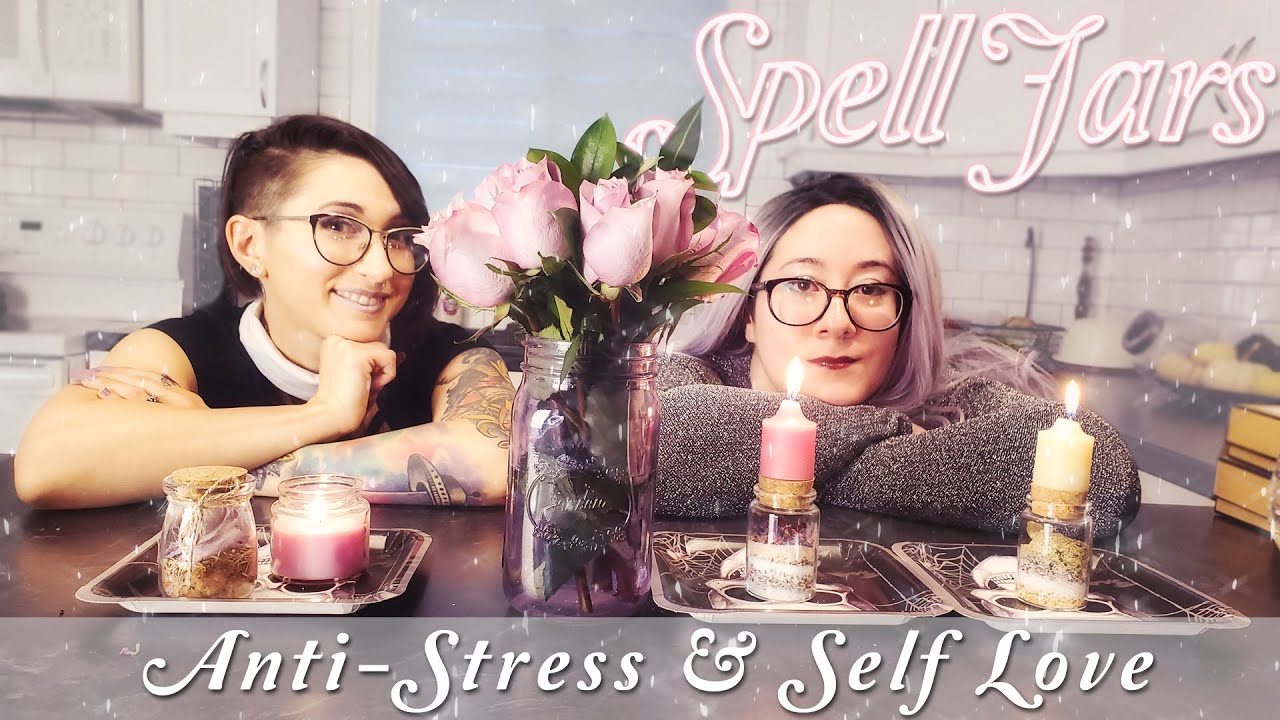🌙🔮DIY Spell Jars || Easy self-love & anti-anxiety🔮🌙
