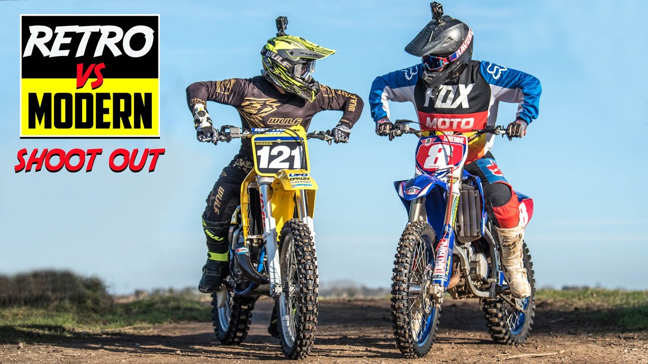 31-Year-Old 125 vs Modern Race Bike! MOTOCROSS SHOOTOUT