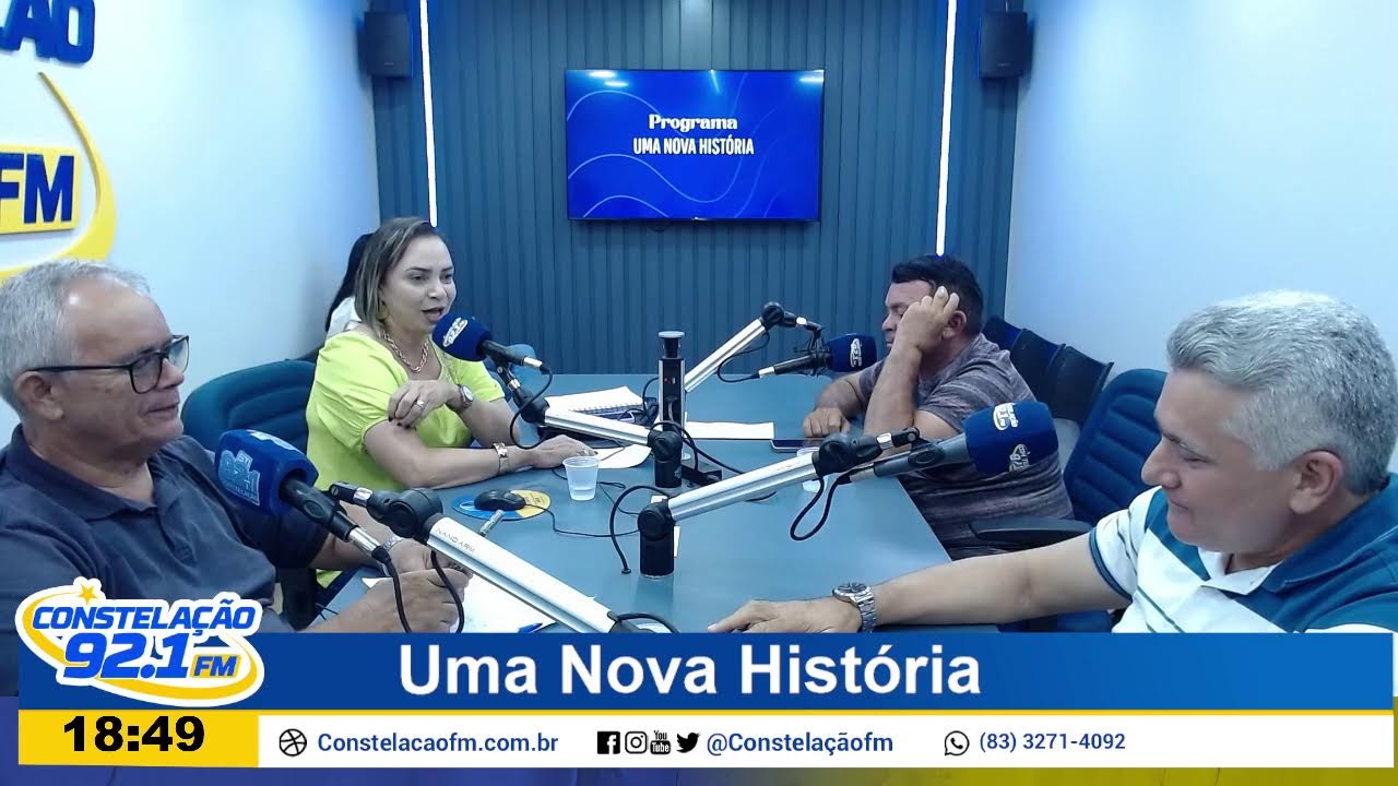 Programa Uma Nova História - Prefeitura De Mulungu - 24/02/2026 | WhatsApp: 3271-4092.#ConstelaçãoFM