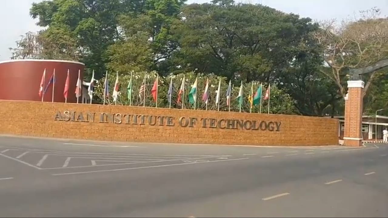 Morning ride in Asian Institute of Technology, Thailand  (January 2020)