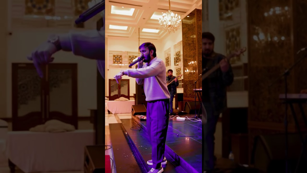 Jurm sirf itna hai live performance by sarim saeed