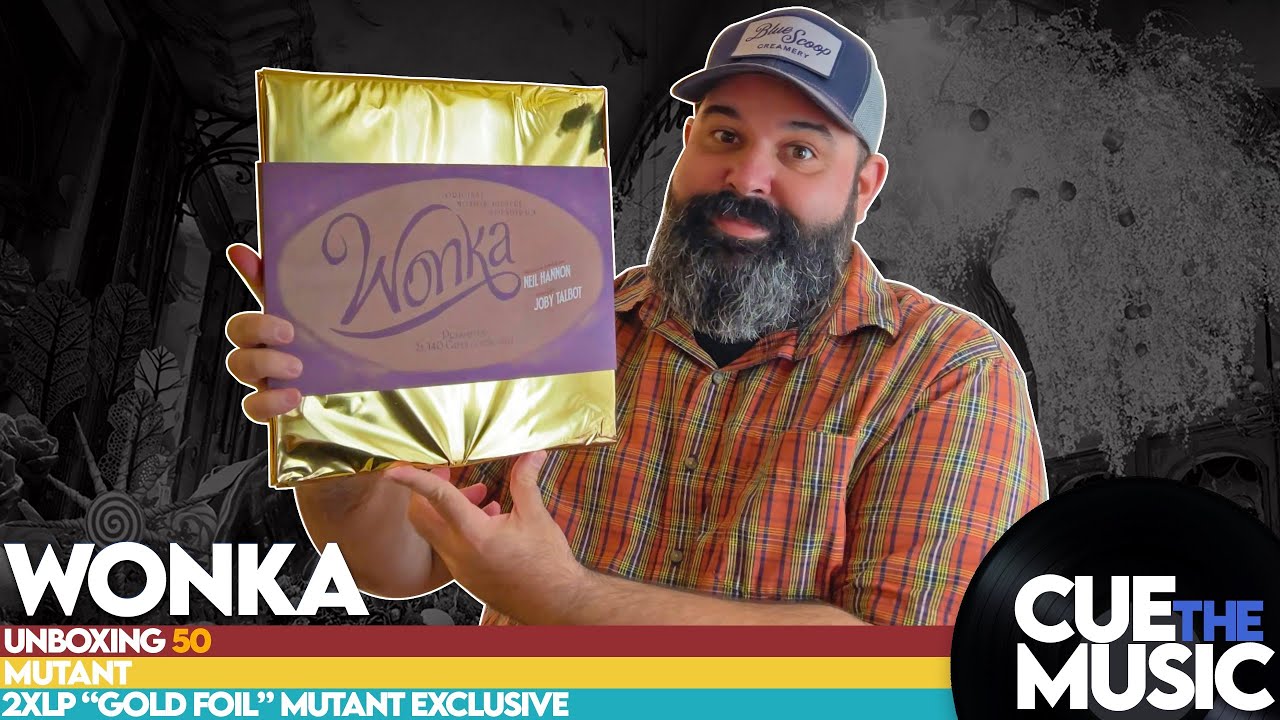Wonka: Unboxing Mutant's Exclusive Gold Foil Limited Edition Double Vinyl Soundtrack
