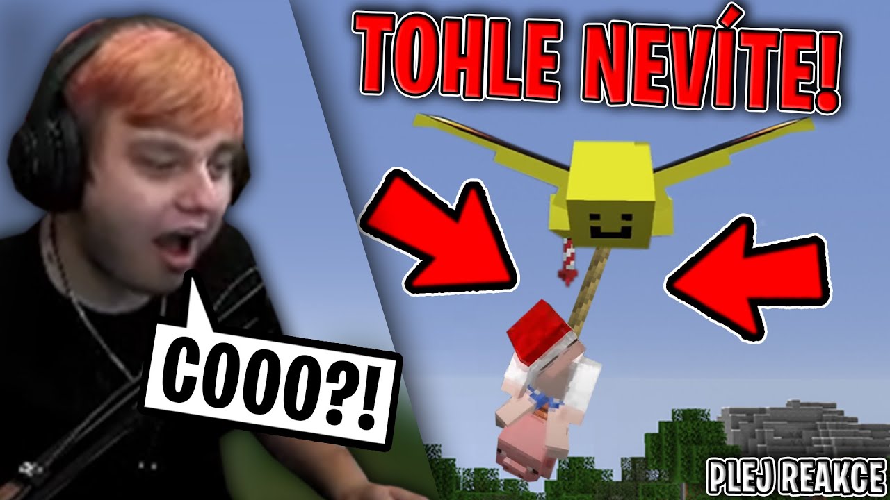JEN 1% HRÁČŮ TOHLE ZNÁ V MINECRAFTU!!! | Morry REAGUJE na Plej