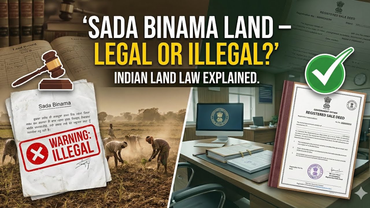 సాదా బినామా భూమి – చట్టబద్ధమా? అక్రమమా? | SADA BINAMA LAND – Legal or Illegal?
