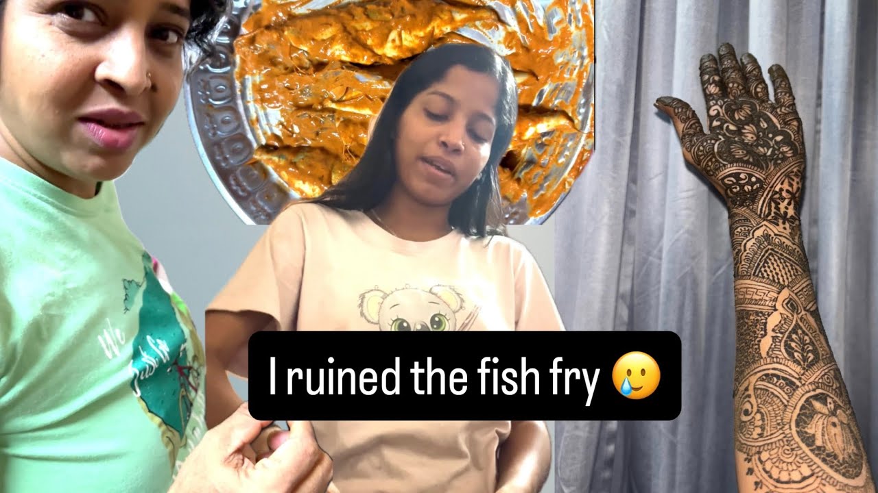 How I made fish fry surprisingly👀 | How I wasted fish 🐟😂