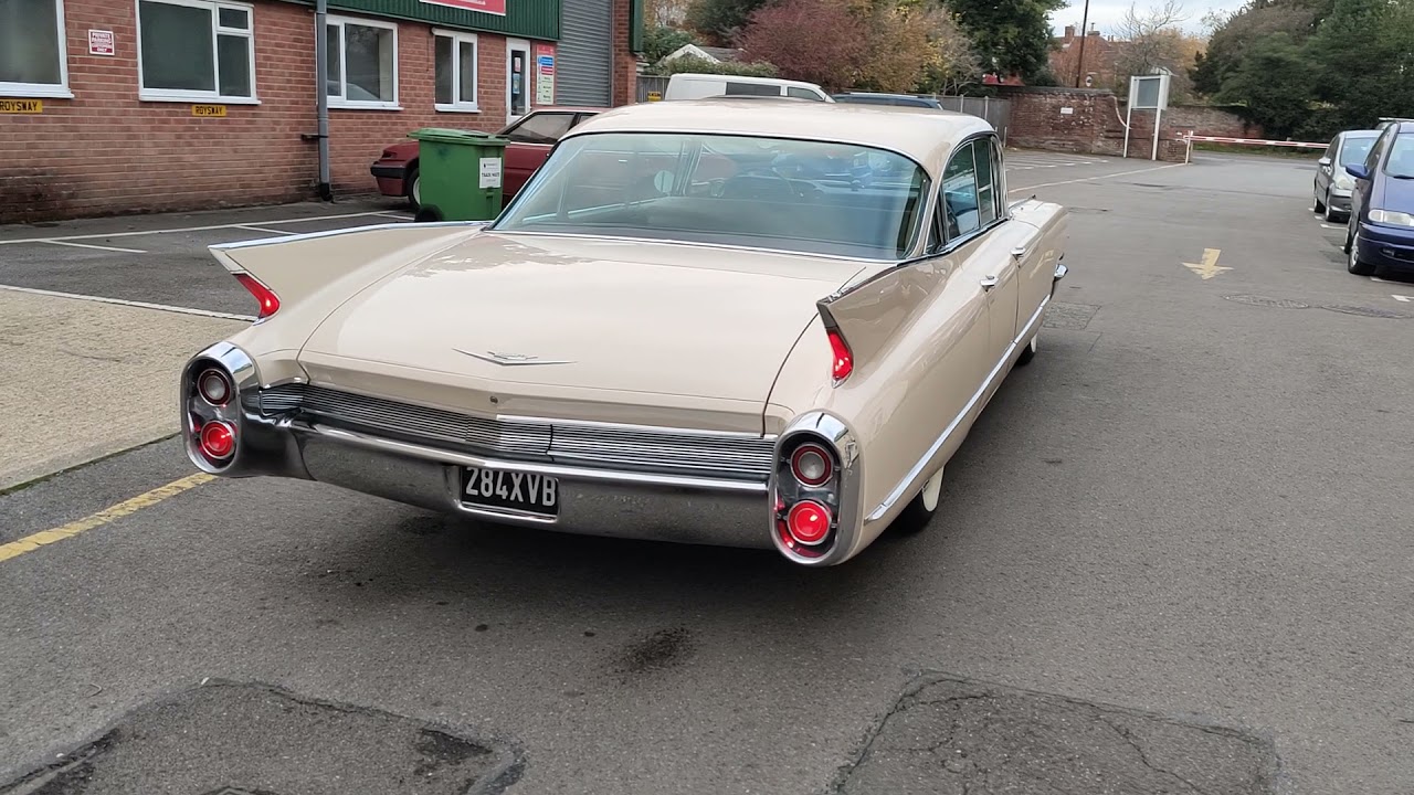 1960 Cadillac six window sedan.
