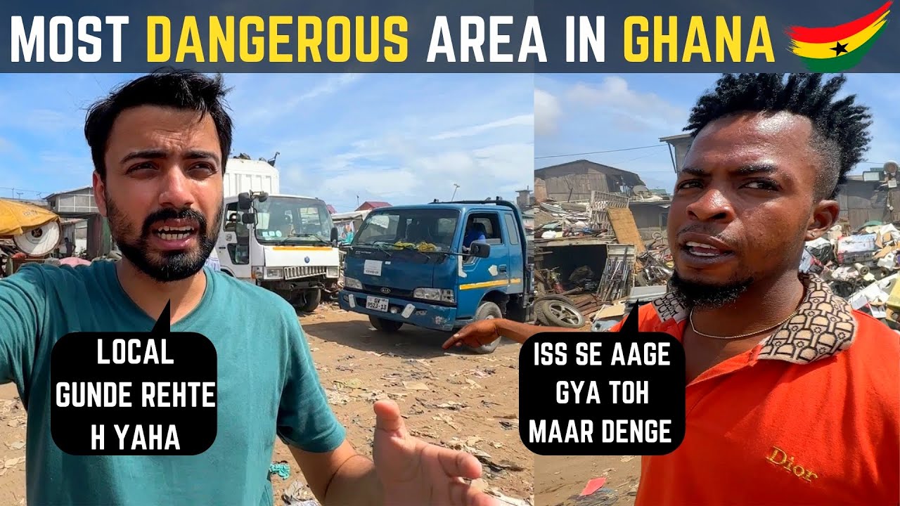 Going to MOST Dangerous Area in GHANA  🇬🇭 !!