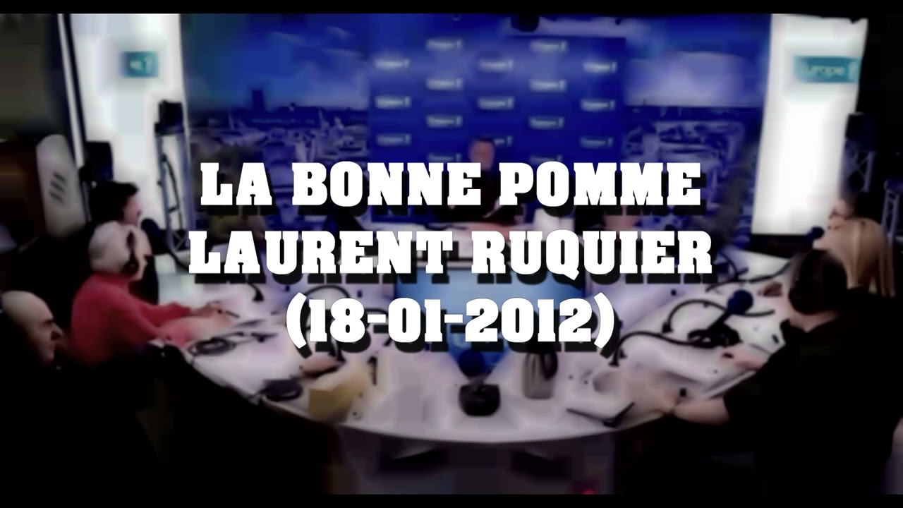 On va s'g&ecirc;ner - La bonne pomme Laurent Ruquier (18-01-2012)