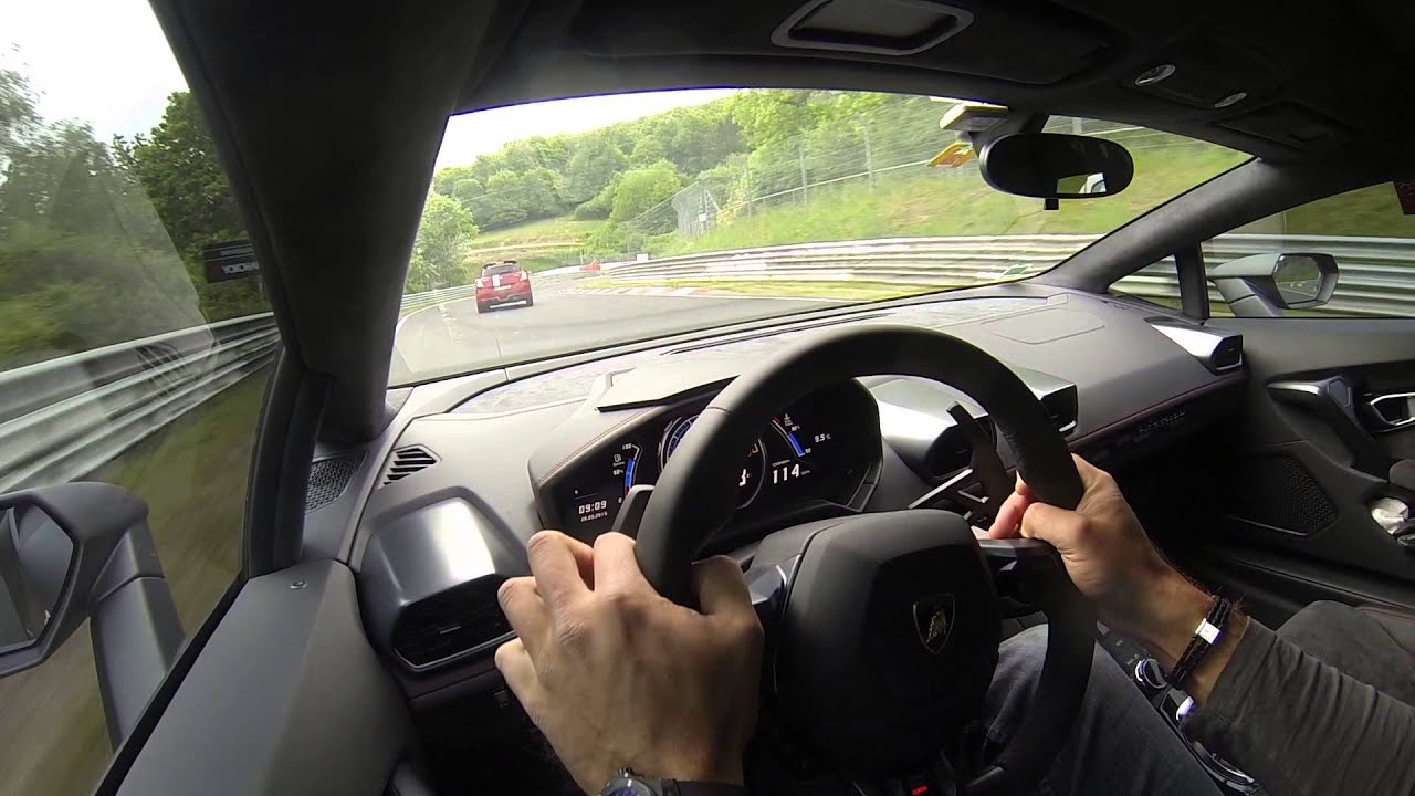 Lamborghini Huracan full lap on Nurburgring