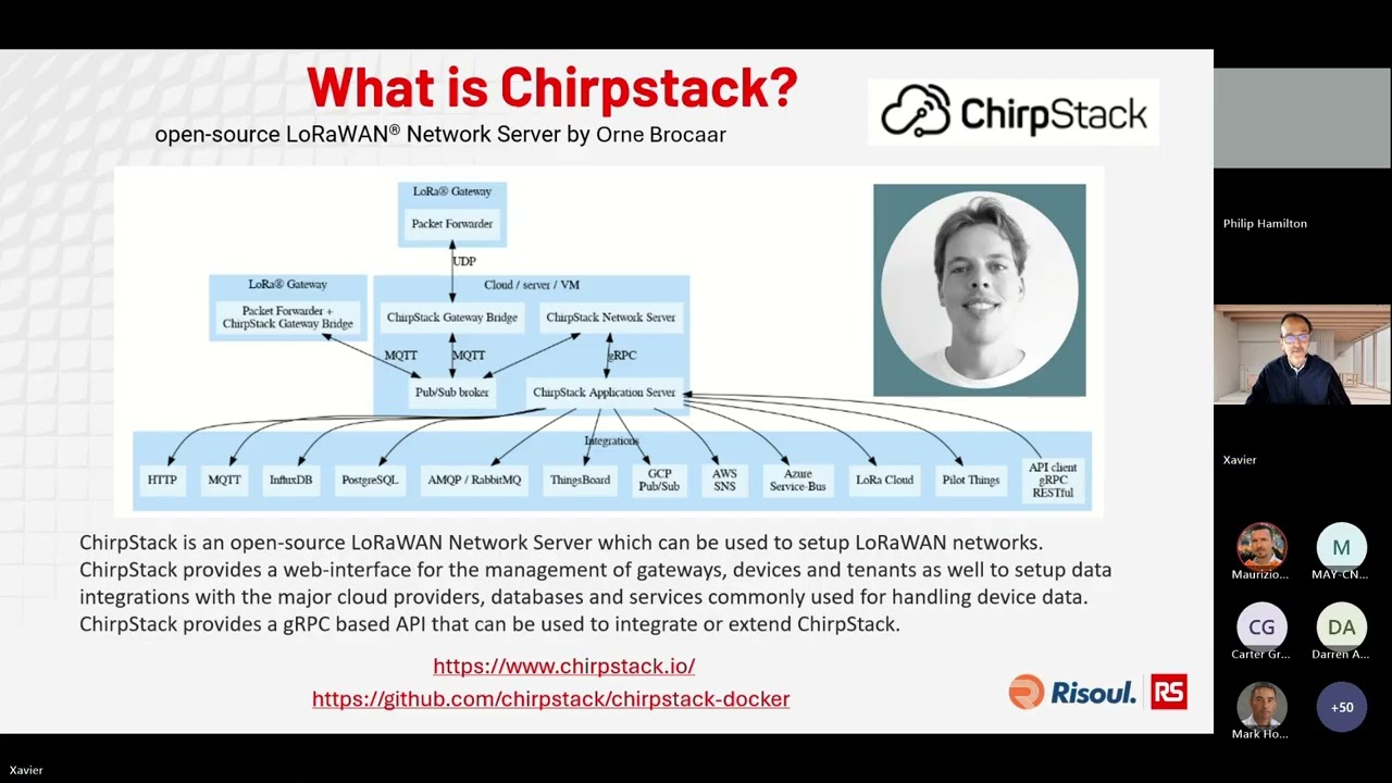 LoRaWAN Chirpstack in the OptixEdge Engage event 5-4-2026 Trim 30