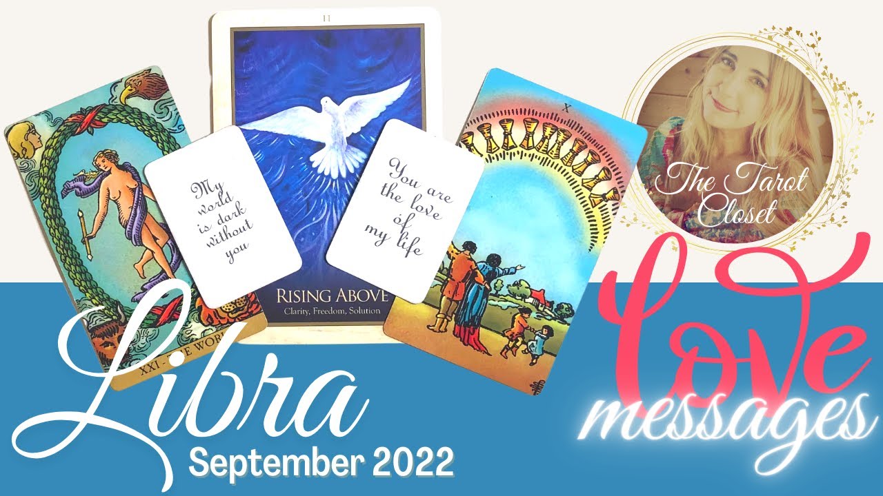 LIBRA LOVE MESSAGES 💌 LIBRA, THIS IS A DESTINED CONNECTION!! 💘💫 LOVE TAROT SEPTEMBER ∞ LIBRA TAROT