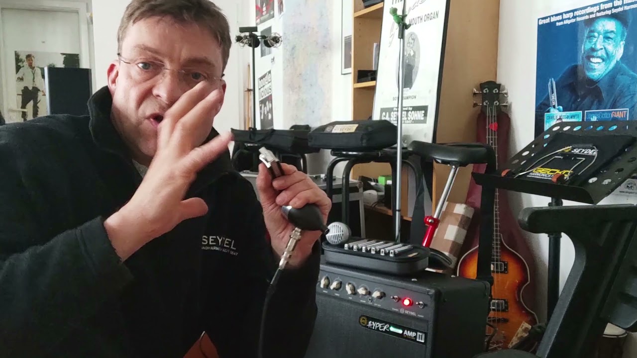 How to sound great on Blues Harmonica with a bullet microphone (Mini-Bullet Edge VC by Huskymics)