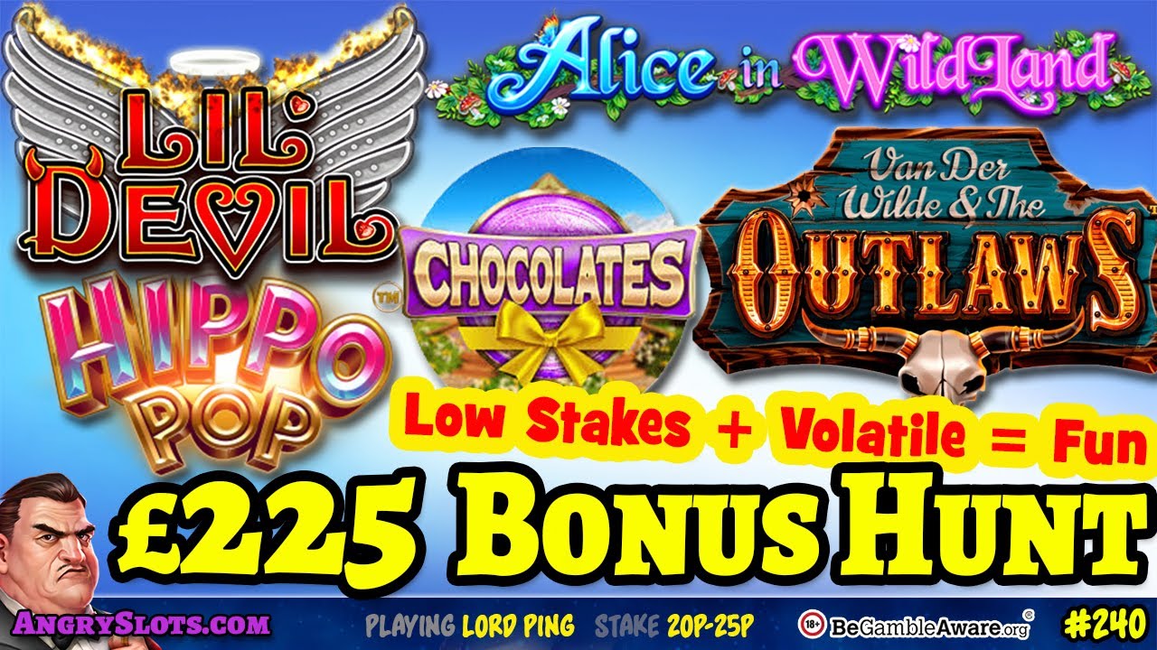 Low Stake Volatile Slots BONUS HUNT - Silverback Multiplier Mountain, Lil Devil, Hippopop & more