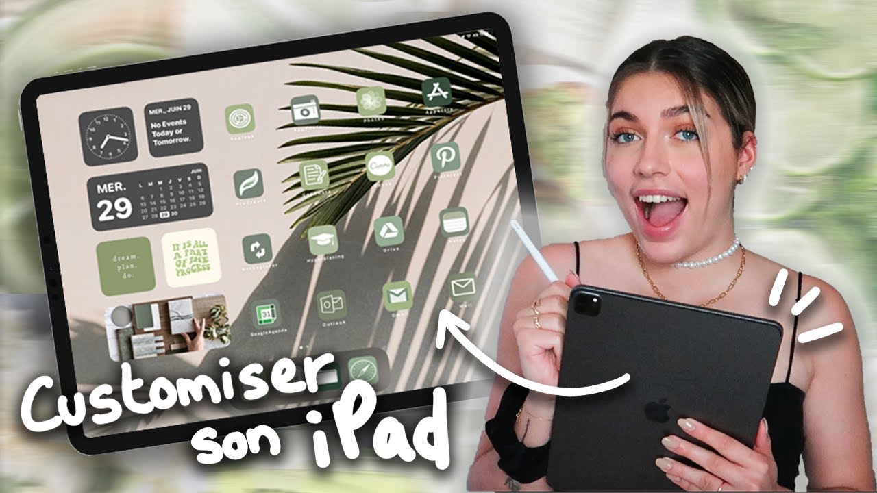 CUSTOMISER SON IPAD *AESTHETIC* - widgets, icônes... // MarineBny