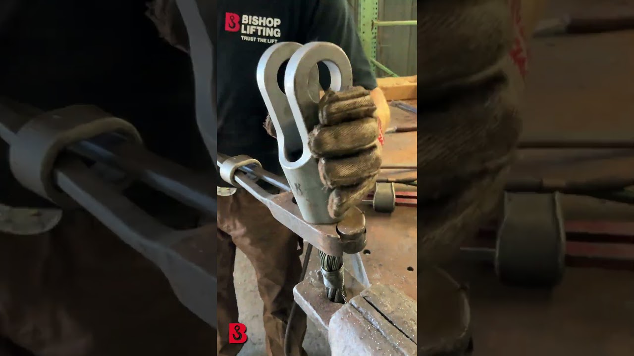 Quick Run-Through | Making of a Spelter Socket Wire Rope Sling for Heavy Duty Lifting