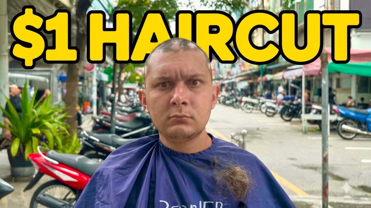 Getting A £1 Haircut In Vietnam!