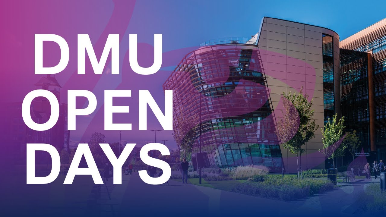 Join us at a DMU Open Day