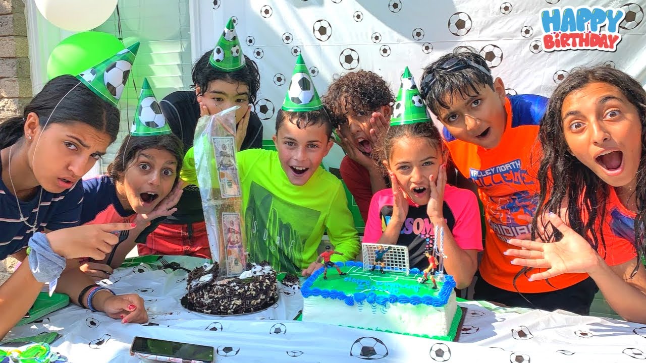 Zidane 11th Happy Birthday Pool Party with Family and Friends!!!