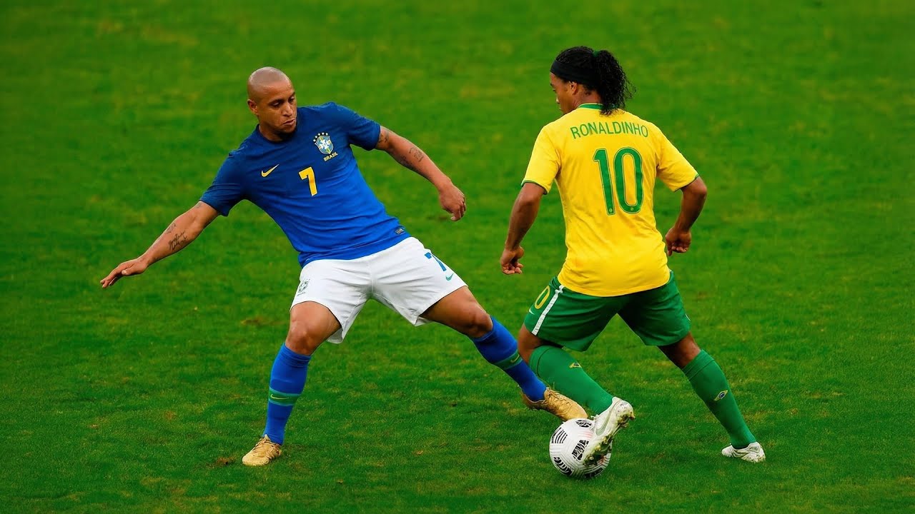 A MAGIA QUE DOMINOU OS GIGANTES | RONALDINHO GAÚCHO VS LENDAS DO FUTEBOL