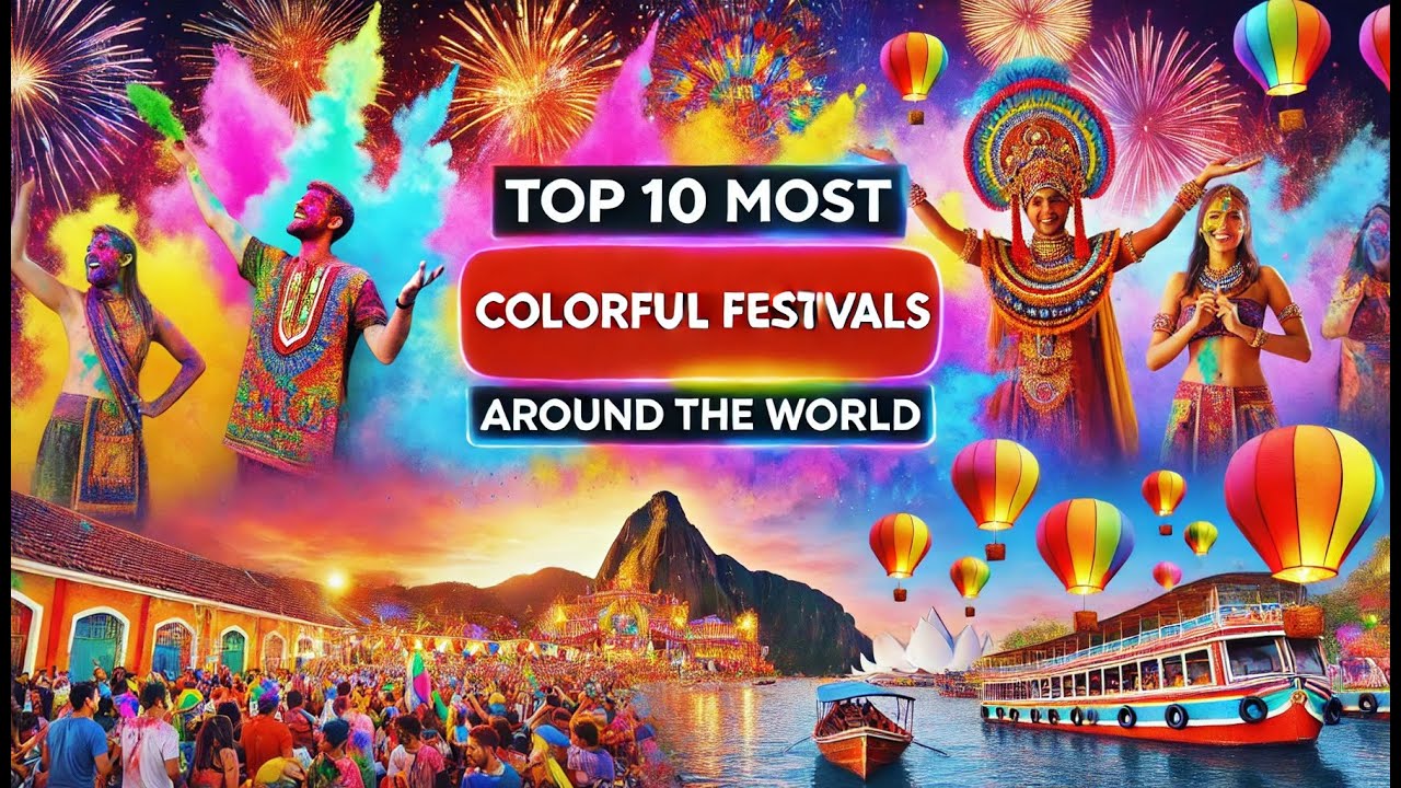 Top 10 Most Colorful Festivals Around the world