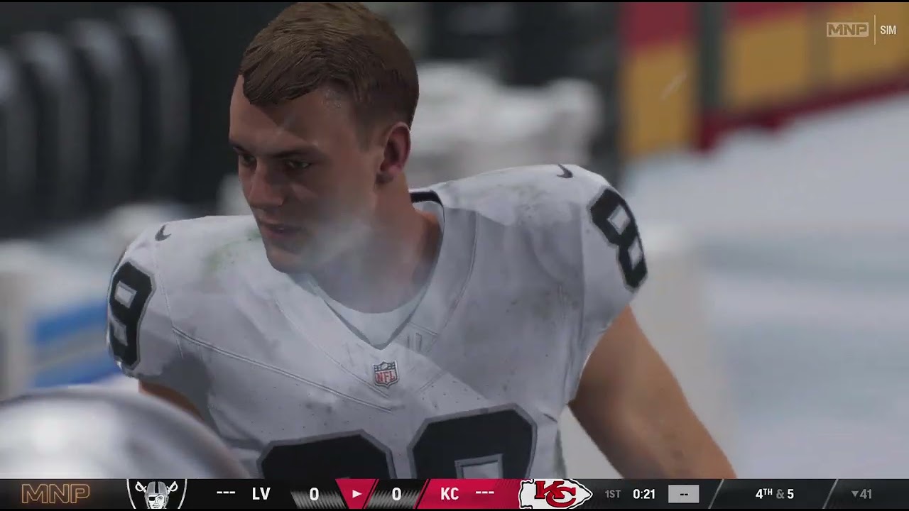 Las Vegas Raiders vs Kansas City Chiefs|MNF|Madden NFL 26