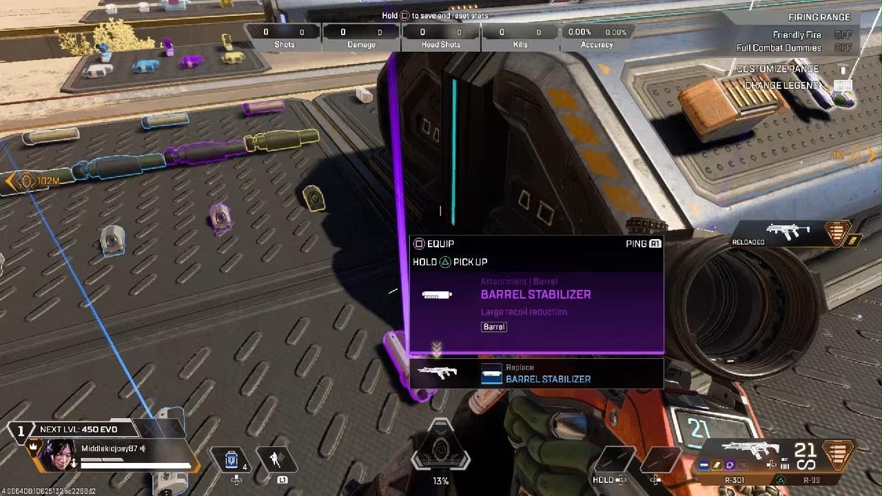Apex Legends warm up