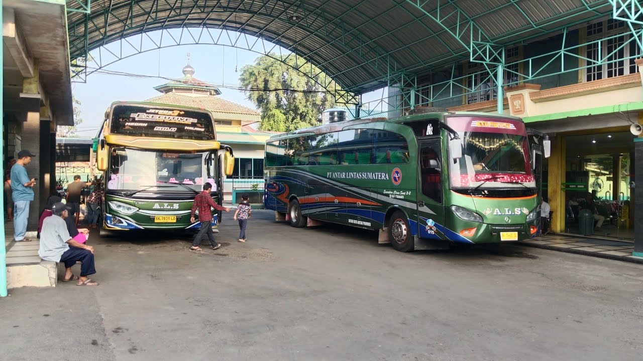 ALLHAMDULILAH 5 UNIT ALS TIBA DI MEDAN DGN SELAMAT ALS 015MELINTAS KEMBALI ALS345 RAMAI PENUMPANGNYA