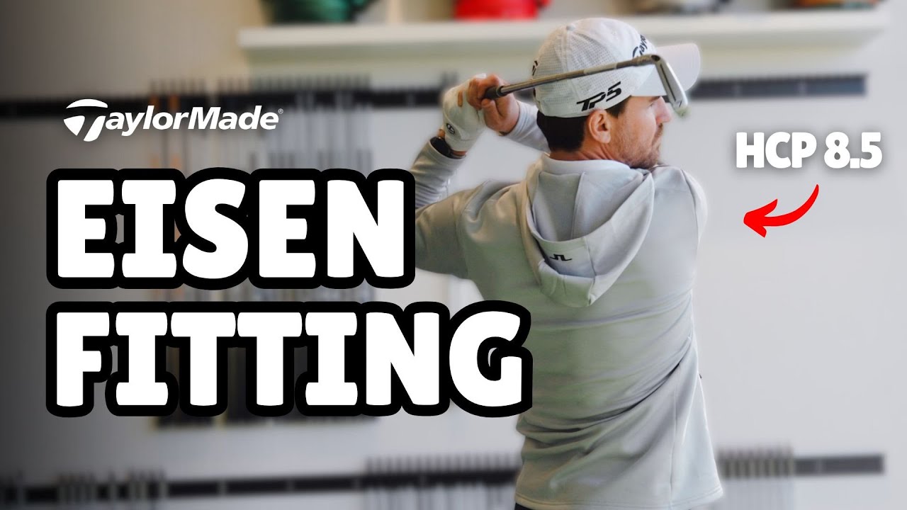 Mein TaylorMade Eisen Fitting 2025 (Hcp 8.5)