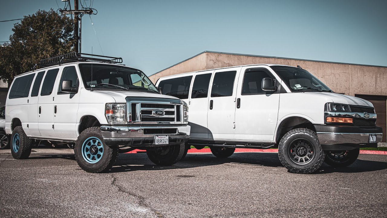Ford Econoline Van Build Vs Chevy Express Van Build