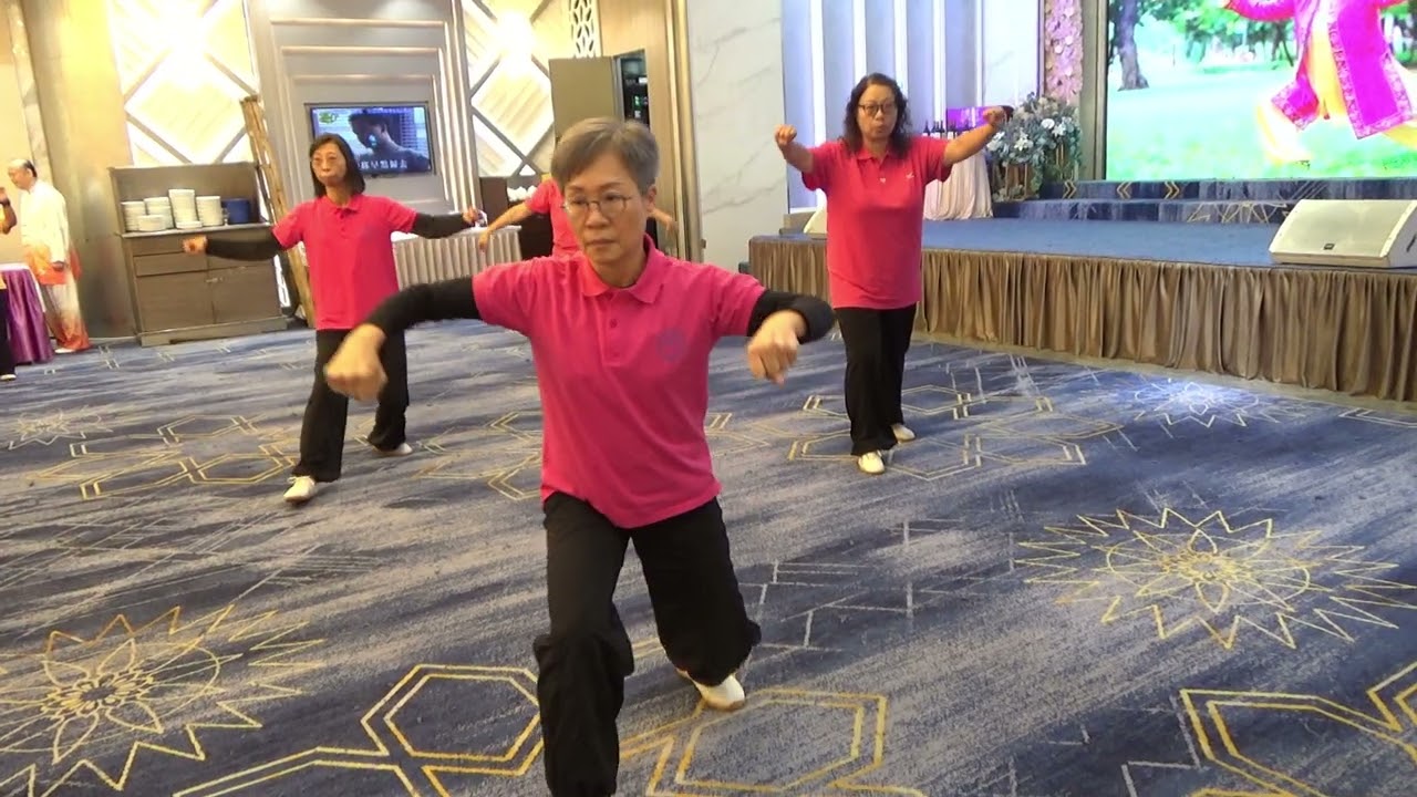 林婉華太極學會團年晚宴2025 表演太極拳 18/01/2026