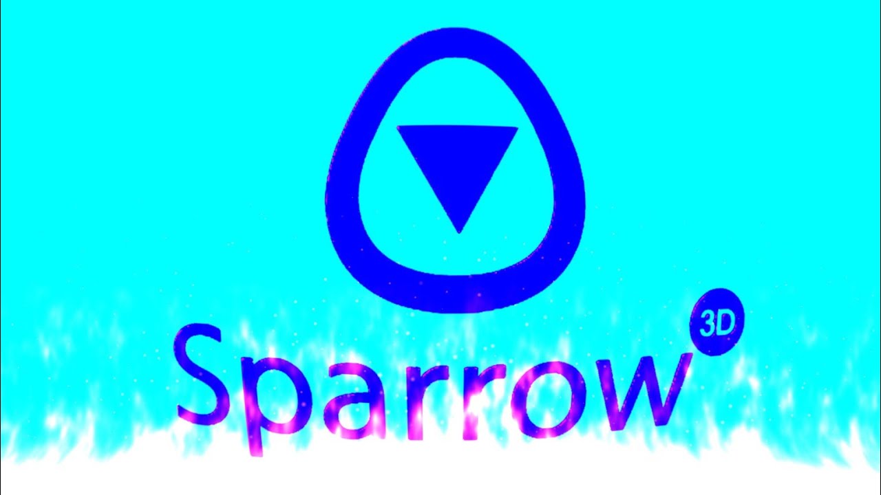 sparrow 3d logo effects sparrow 3d booba intro logo special effects