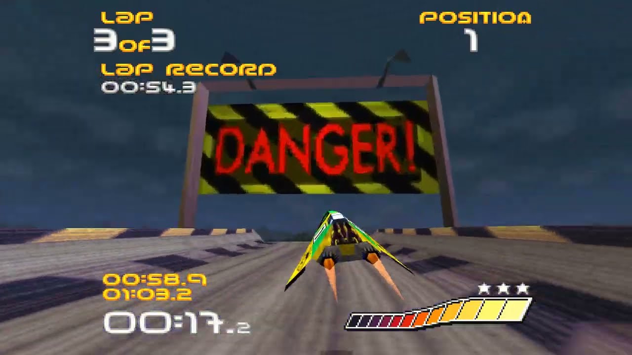 WipeOut Phantom Edition (PC) Rapier Class with Legacy Collisions