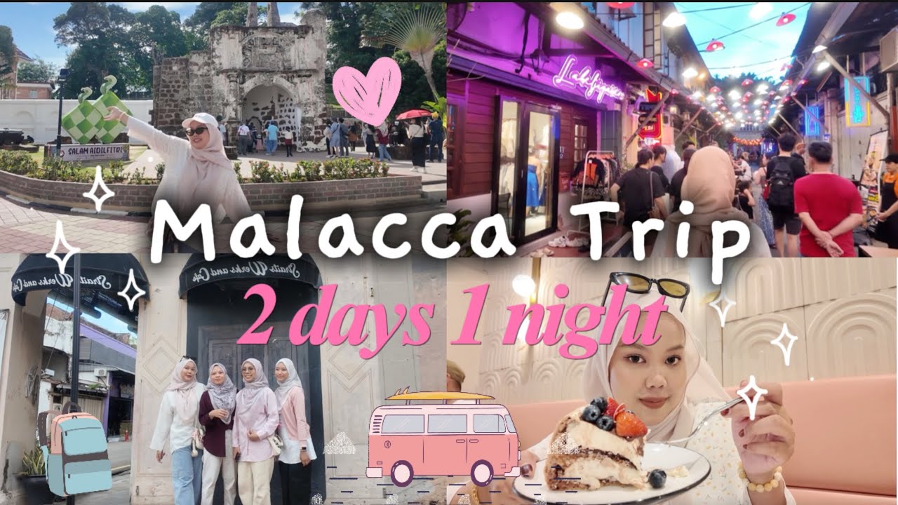 VLOG 2D1N | CAR-FREE TIPS IN MELAKA 👣✨📸