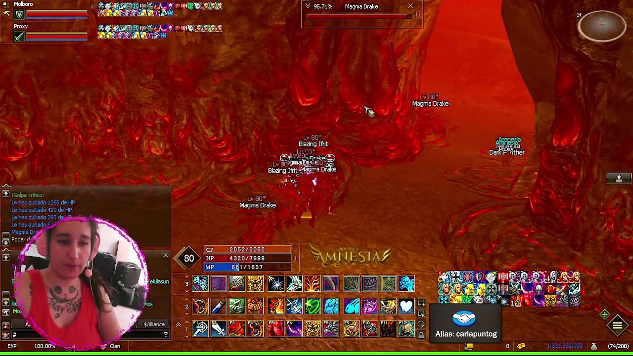 LINEAGE 2 - PVPEANDO Y CHARLANDO EN L2 AMNESIA X50