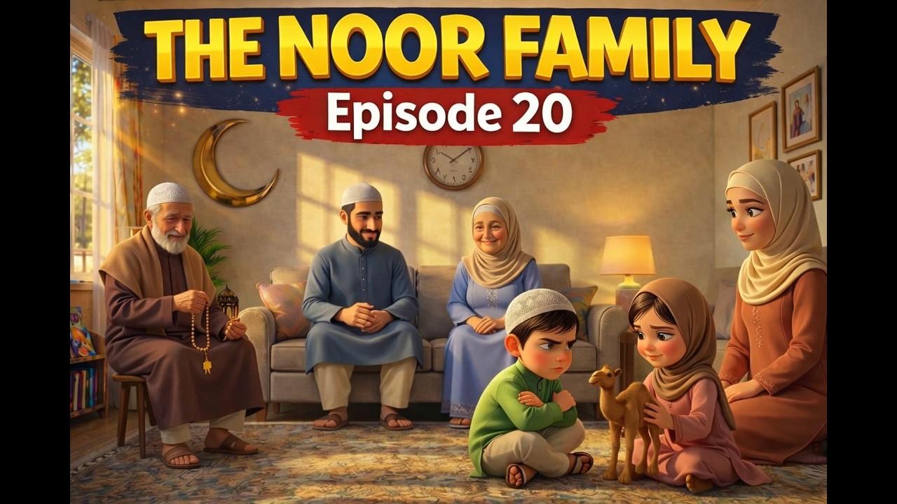 Children Learning Good Manners in Ramadan | Teaching Islamic Values to Kids | Episode 20