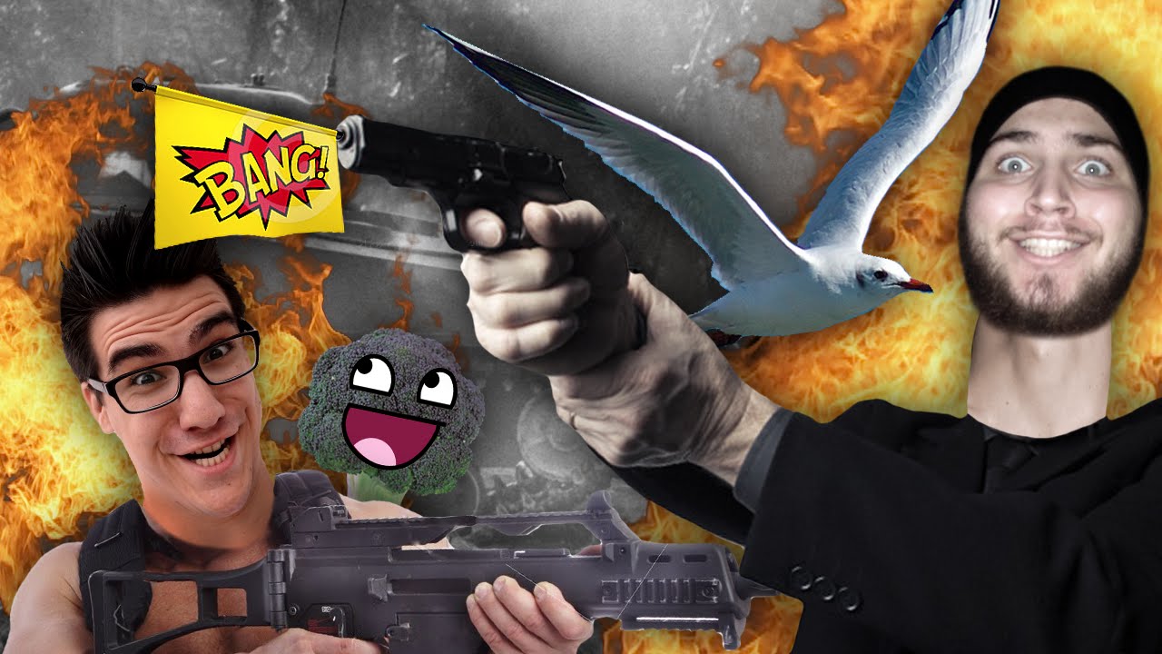 2 RETARDS COM ARMAS