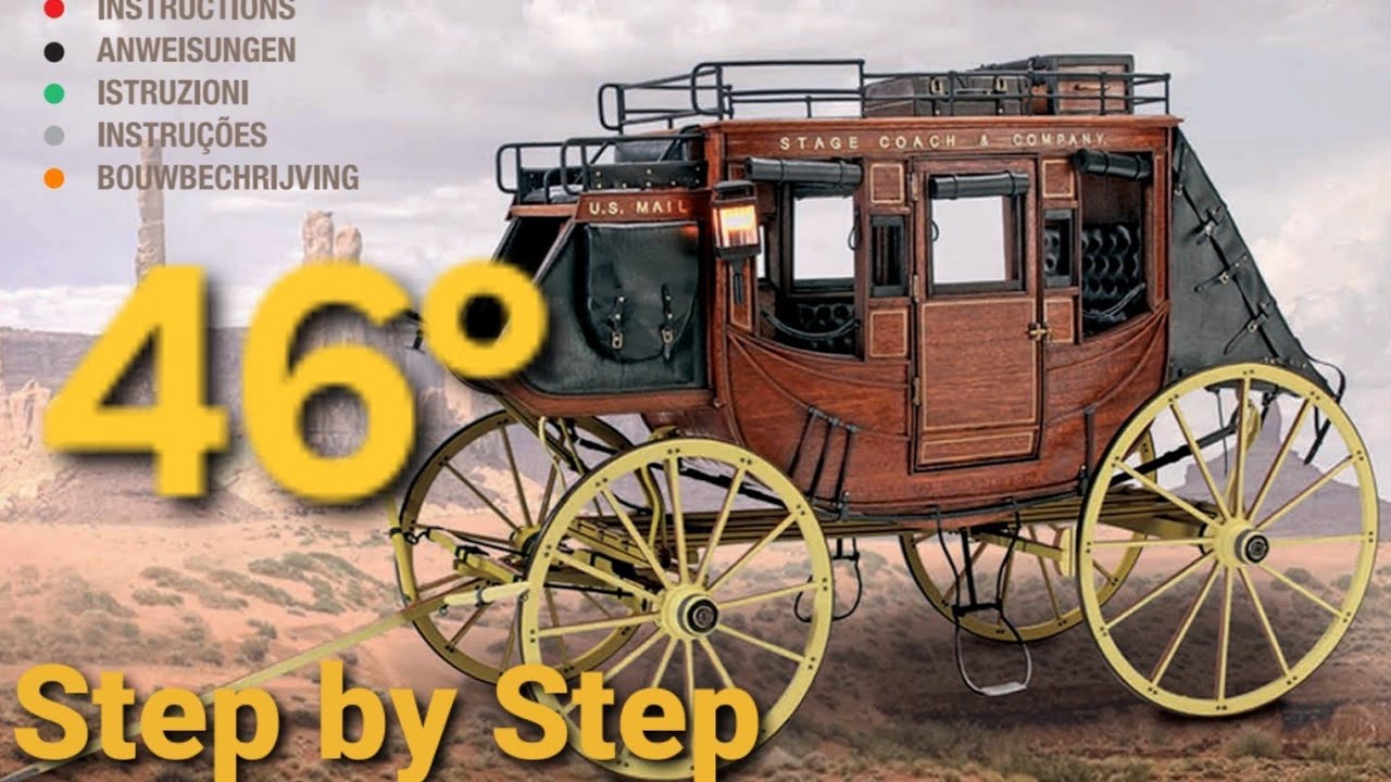Artesiana Latina Stagecoach 1848.                    Build carriage structure. Step by step