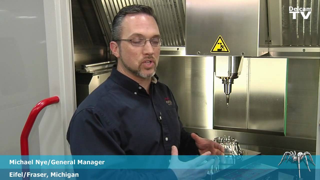Automotive parts created using Delcam's PowerMILL