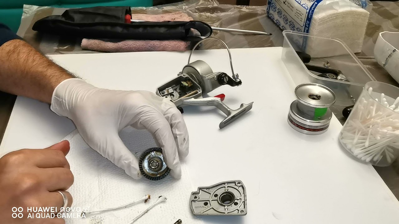 صيانه ماكينه صيد دايوا الفضيه 2600 | DAIWA - Silver Series- 2600C Maintenance