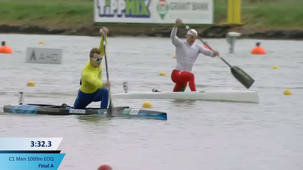 c1 Men 1000m Final A 2021 Canoe-Kayak Sprint European Olympic Qualifier Szeged Hungary/Day 2:Finals