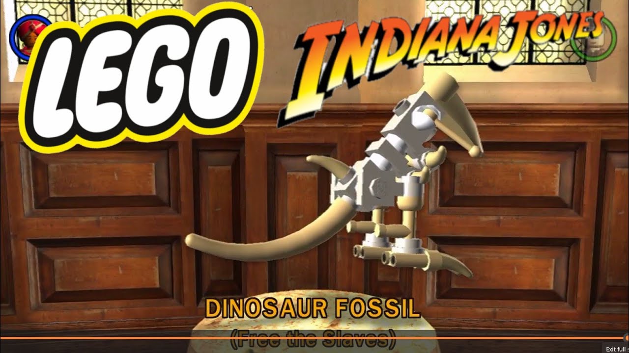 LEGO Indiana Jones all Gold bricks in Free the Slaves