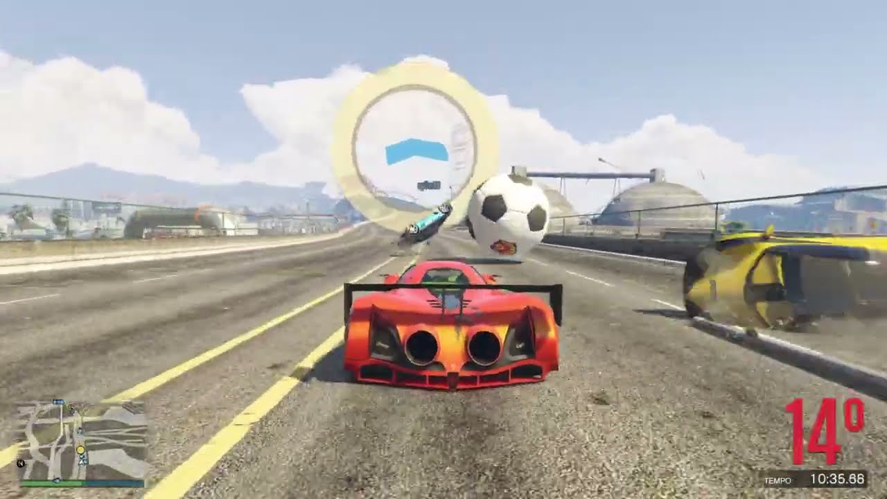 Grand Theft Auto V - 35 KM DE CORRIDA ONLINE 