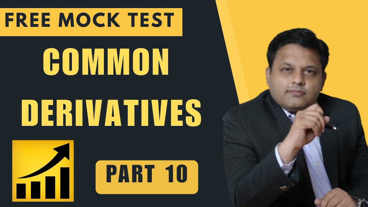 🎯 Crack NISM Series 13 – Common Derivatives | MCQ Practice Series