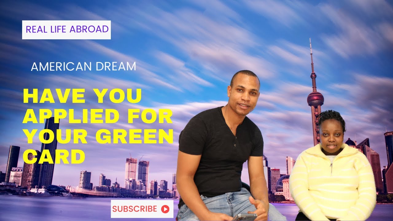AMERICAN DREAM. IT'S TIME TO APPLY FOR GREEN CARD. LET'S GO TO USA #Greencard #Travel #USA