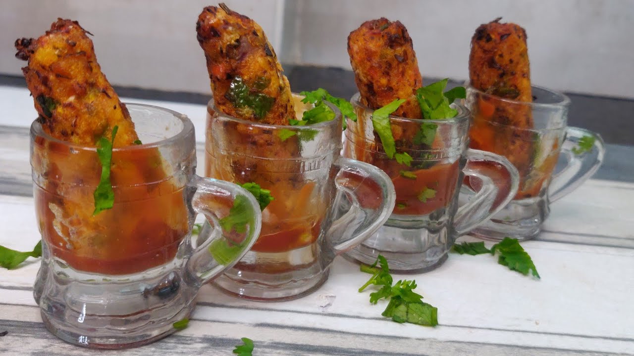 Schezwan Vegetables Fingers Recipe By Somya's Kitchen | appetizer-snacks-Tasty n Yummy