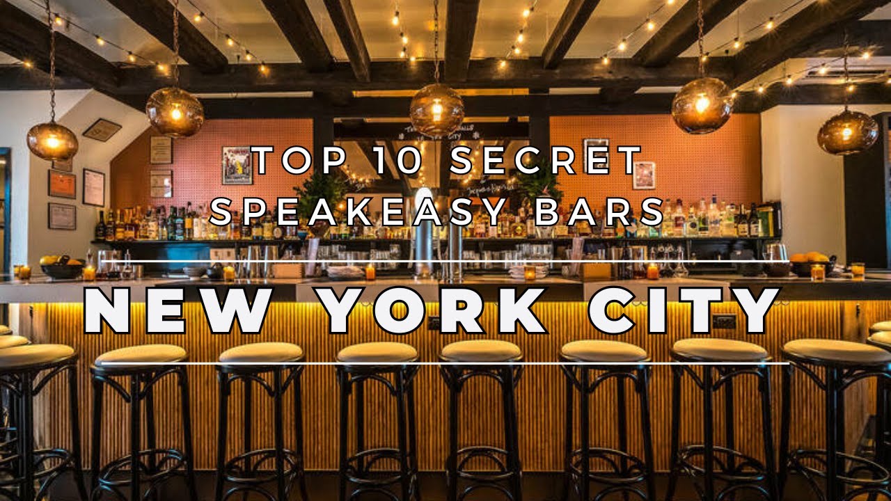 10 лучших секретных баров Speakeasy в Нью-Йорке