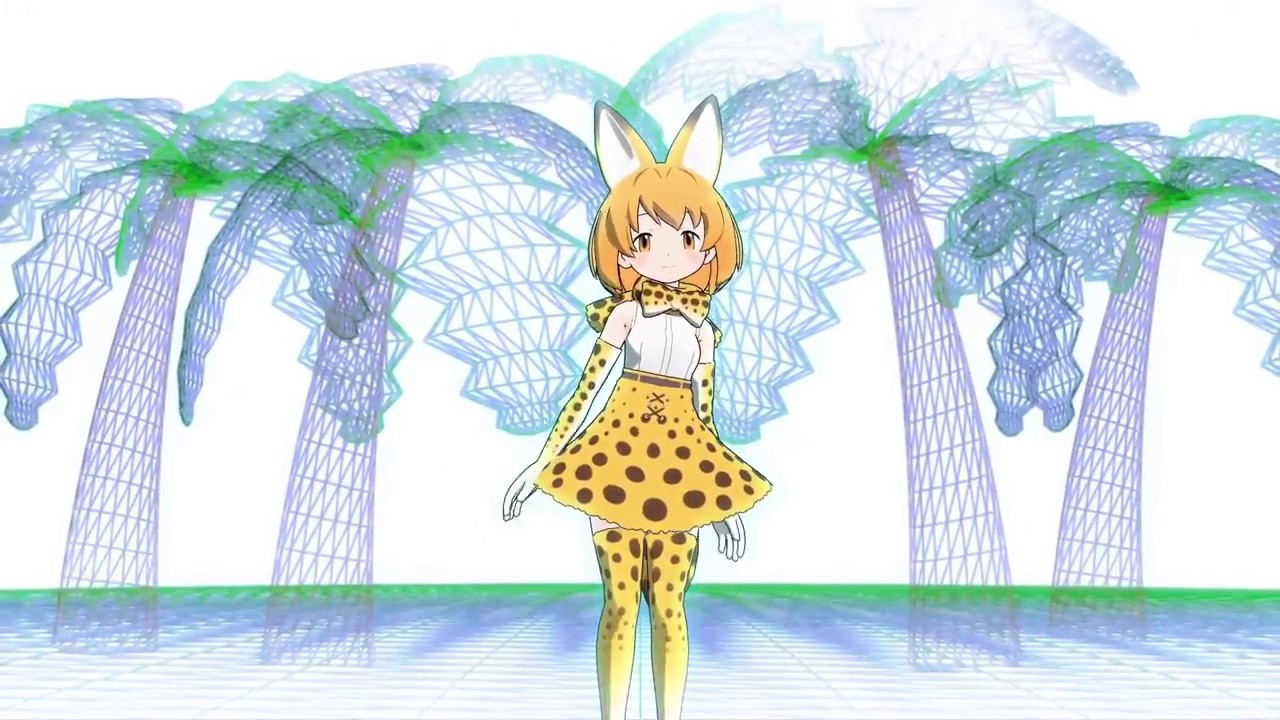 Kemono friends dance けものフレンズ  60fps
