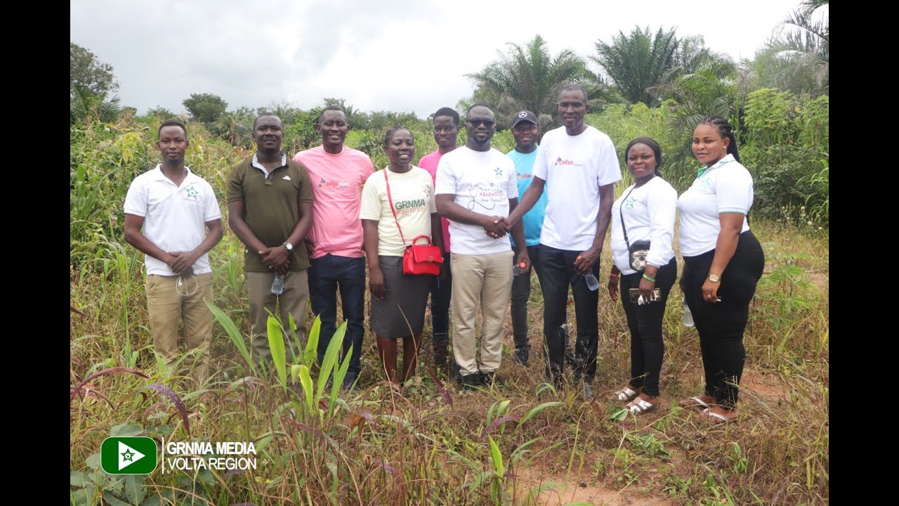 GRNMA Volta Region commissions the Land for GRNMA Oxygen City - HOHOE site