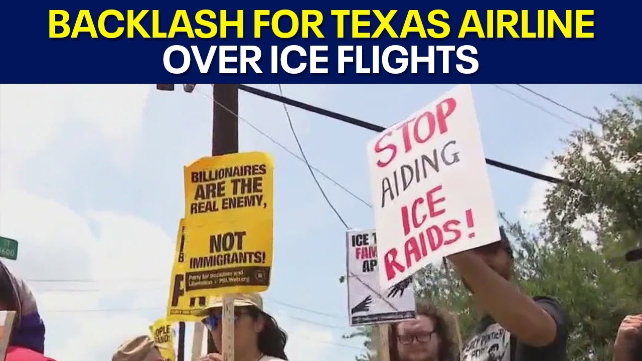 Texas airline faces backlash for ICE deportation flights | FOX 7 Austin