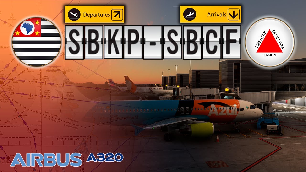 SBKP (VCP) - SBCF (CNF) | AIRBUS A320 | AZU1320